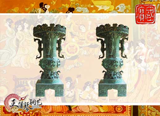 曾侯乙銅尊，武漢東湖賓館雕塑